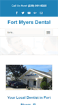Mobile Screenshot of fortmyersdental.com